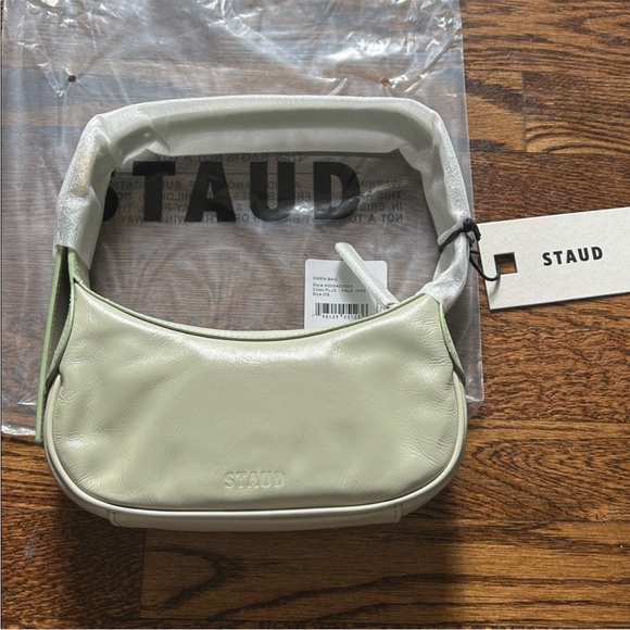 NWT • STAUD Owen Bag in Pale Jade - Picture 2 of 8